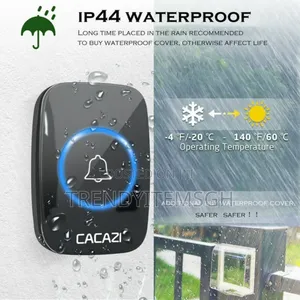 Cacazi Waterproof Wireless Doorbell