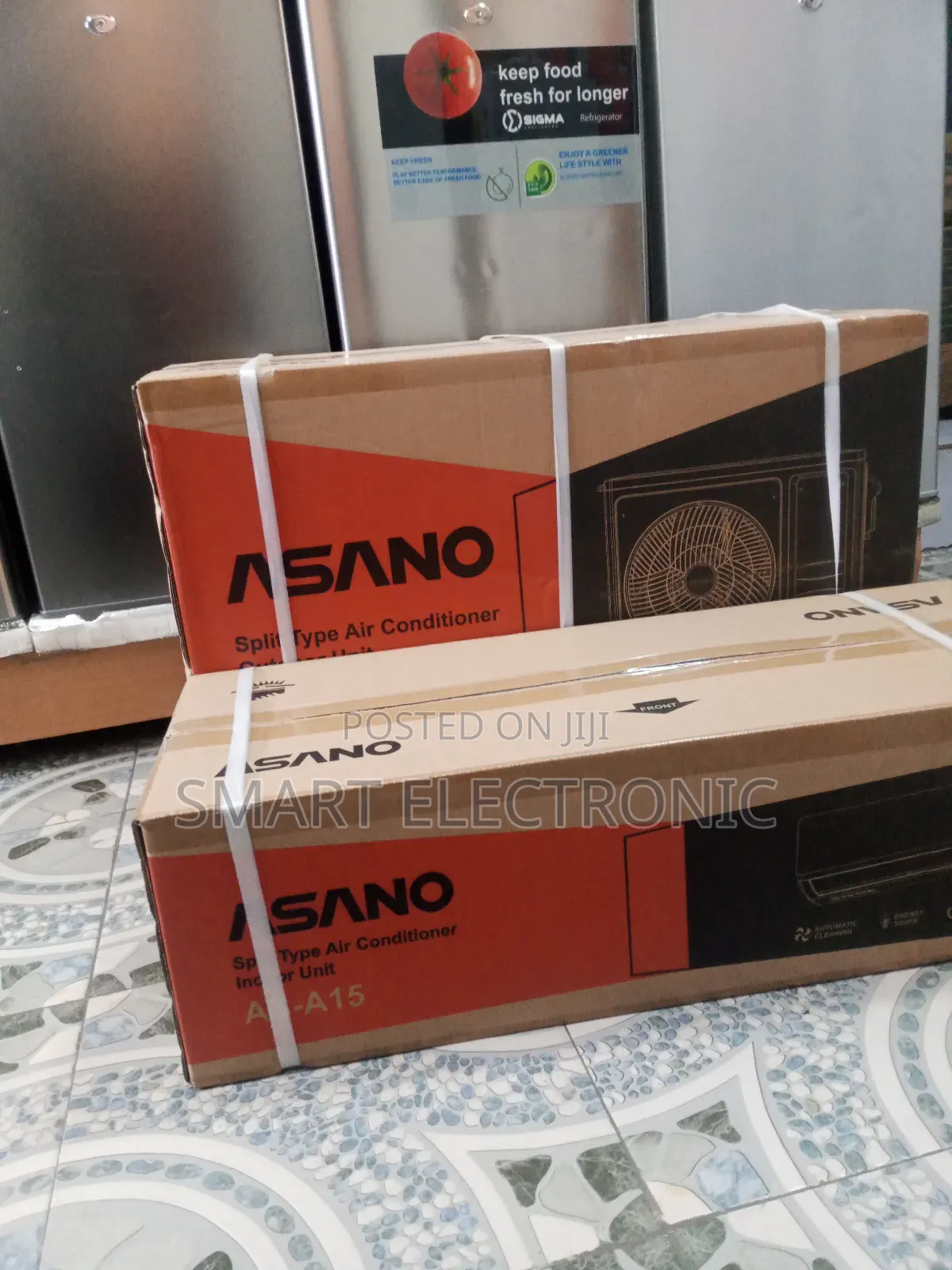Indoor and Outdoor Split Air Conditioner Asano Air Condition