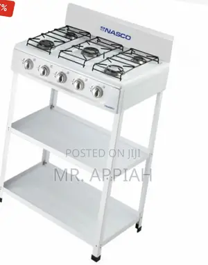 Classic Design NASCO STOVE 5 GAS BURNERS With Selves .