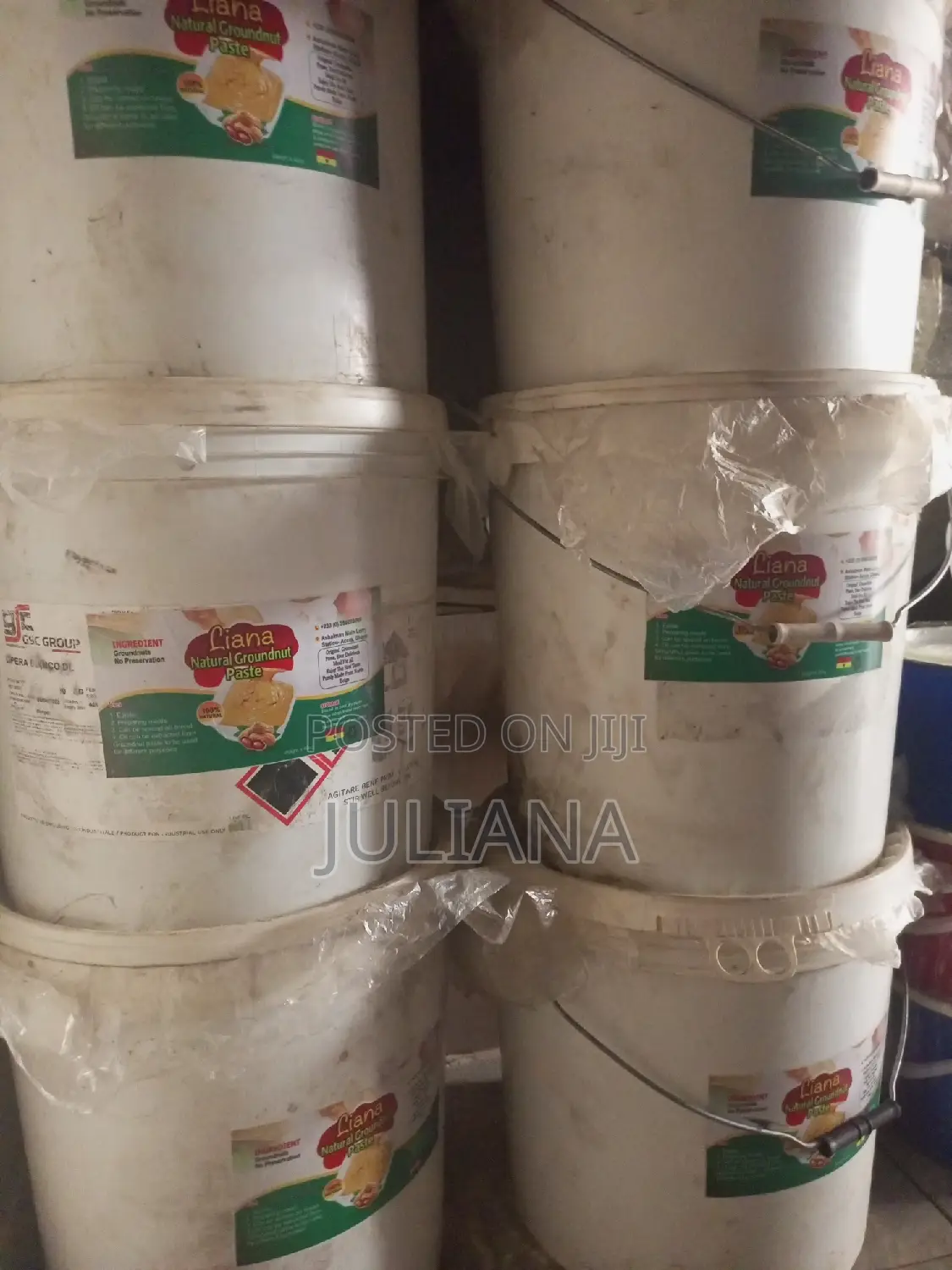 Liana Natural Groundnut Paste