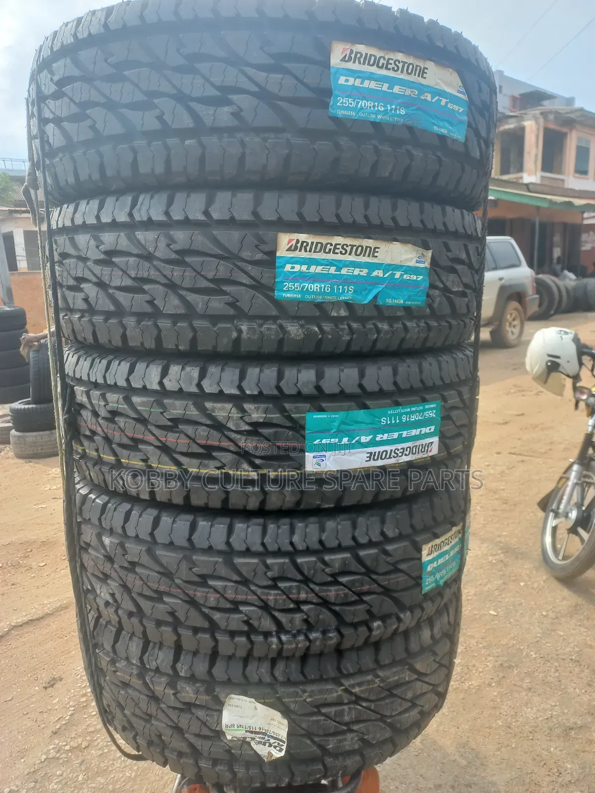 Original Bridgestone 255/70r16 Tyres Available