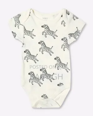 Marks and Spencer Responsibly Sourced Cotton 3pk Sleepsuits