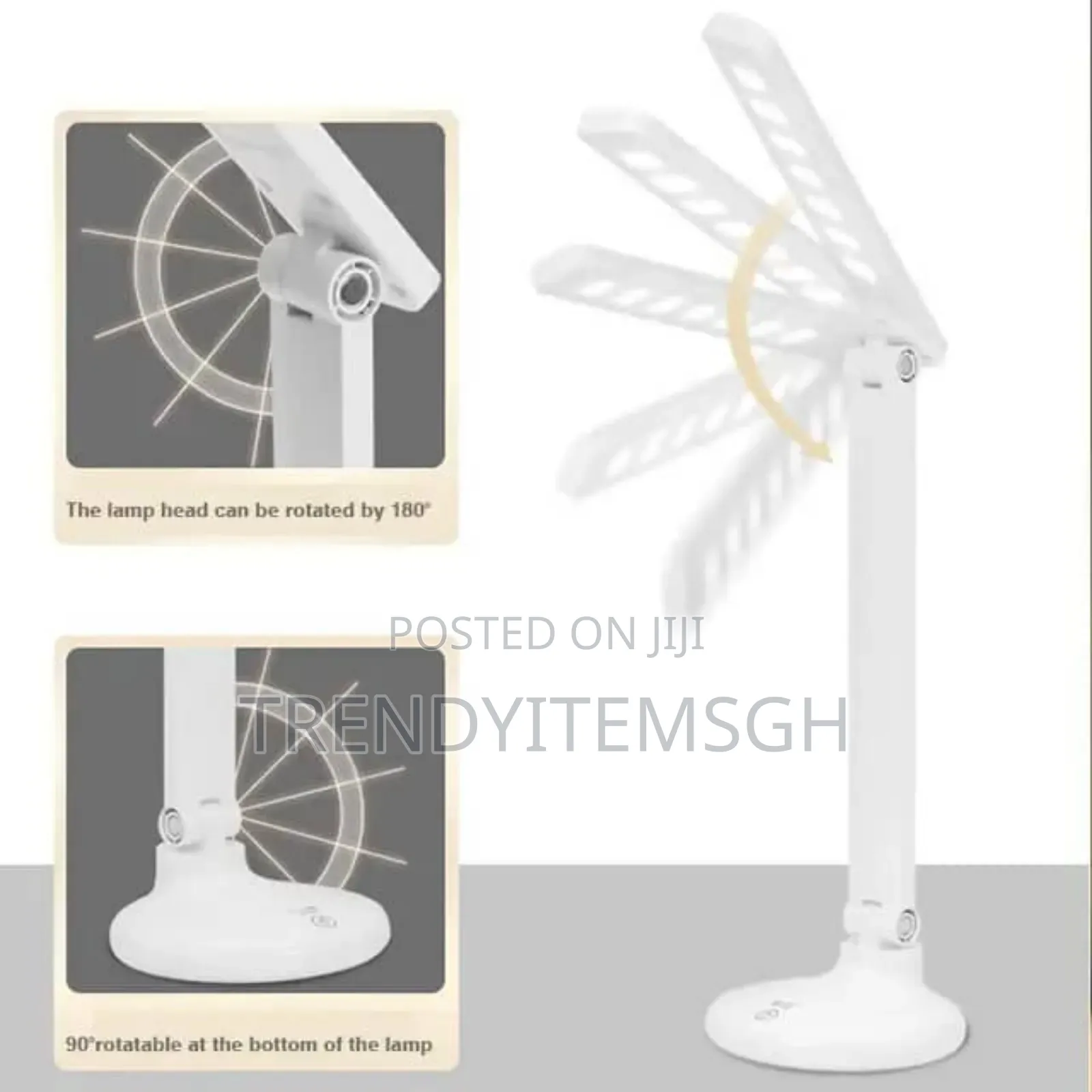 Rechargeable 3 Colours Lithium Protective Eye Table Lamp