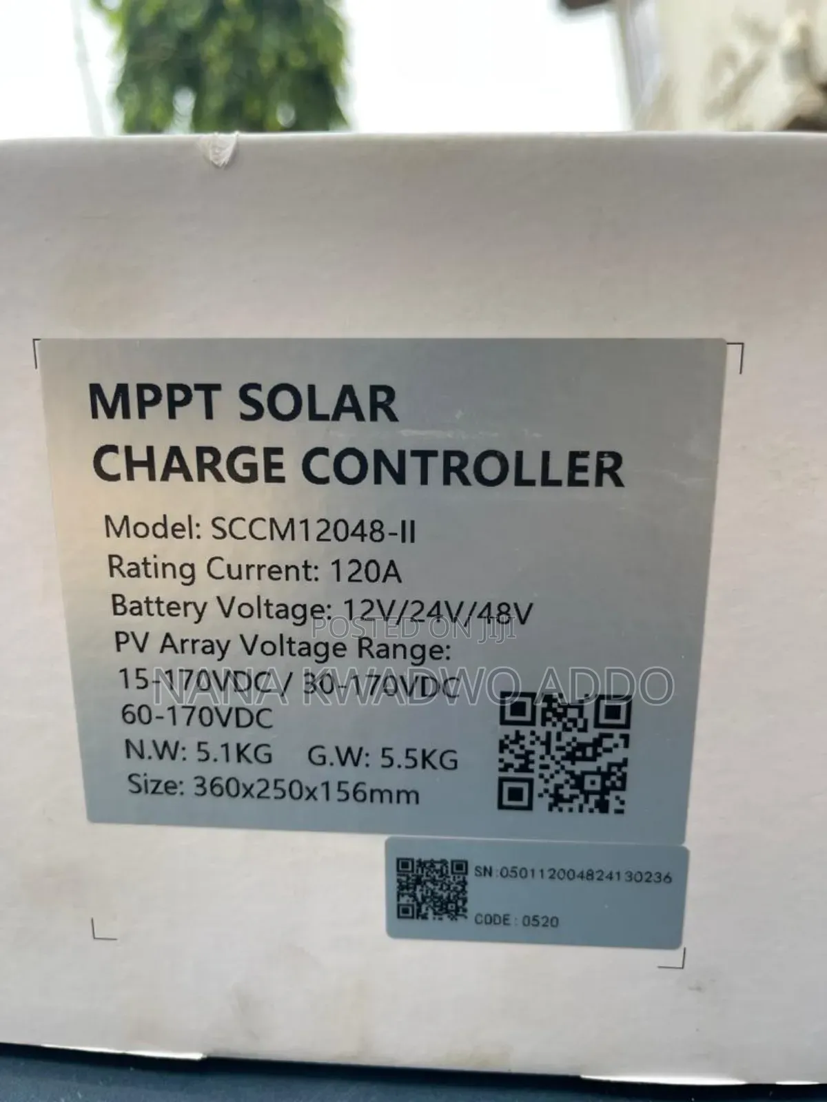 120A Charge Controller