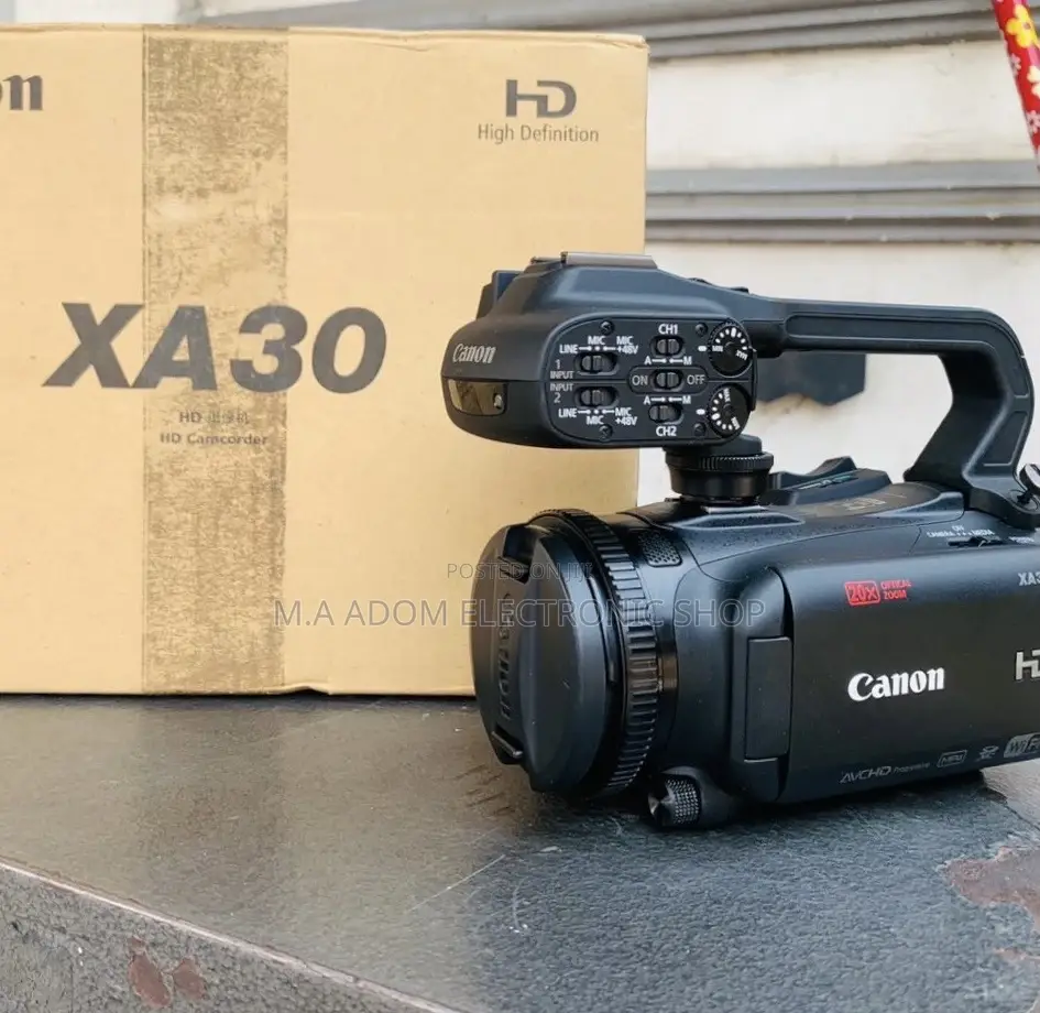 Unique Design Canon XA30 Professional Camcorder(Black).