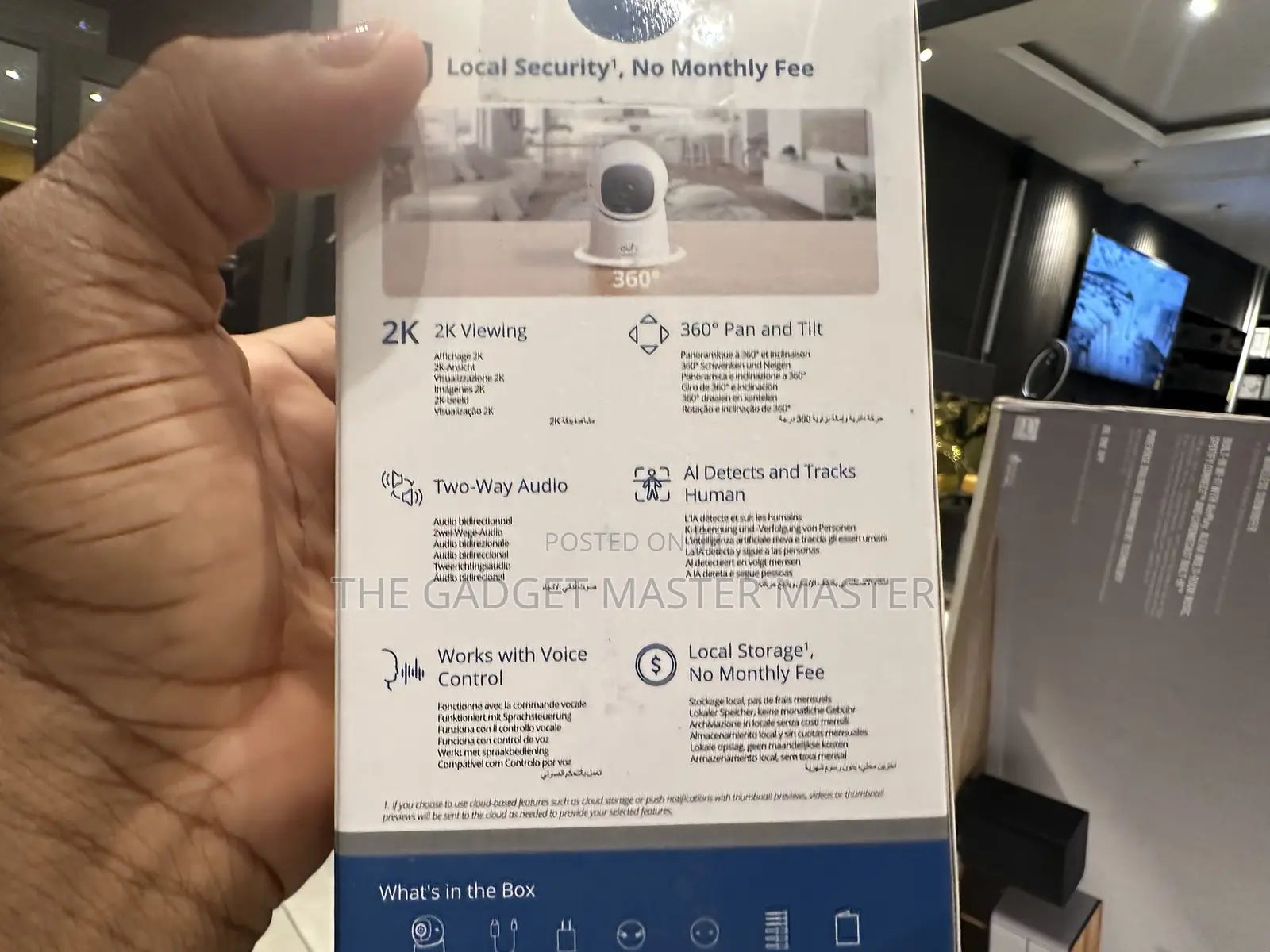 Eufy Security Indoor Cam Pan Tilt Smart Lock C220