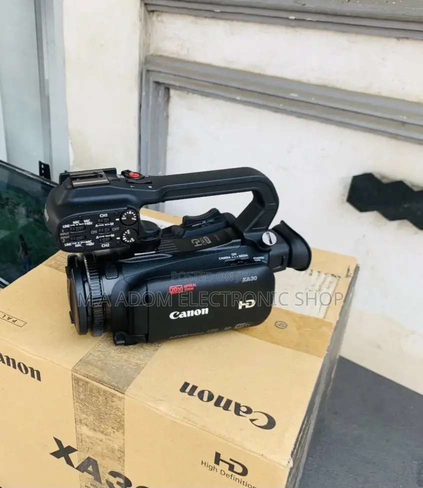 Buy Authentic Canon XA30 Professional Camcorder.