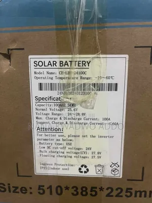 100ah 24v Lithium Battery