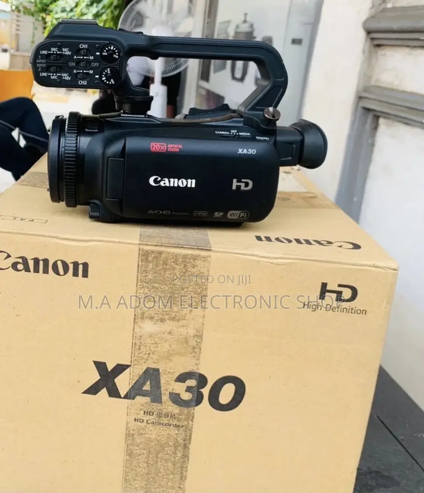 Shop Quality Canon XA30 Professional Camcorder(Black).