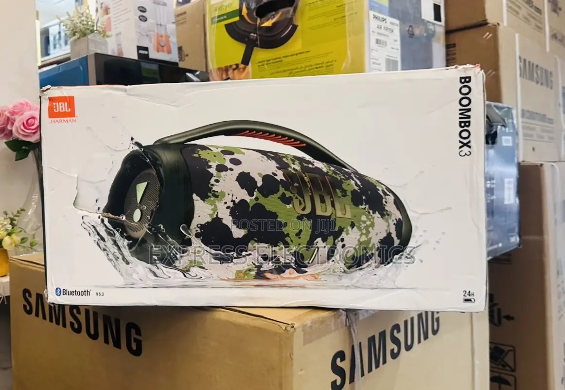 Best Buy For Less Boombox 3 Bluetooth Speaker.
