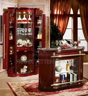 Executive Wine Bar Glass Cabinet