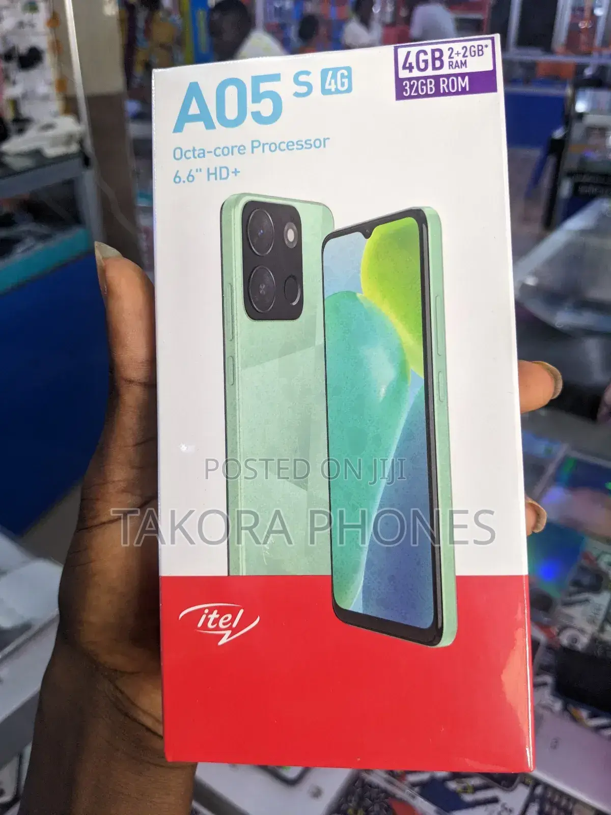 New Itel A05s 32 GB Black