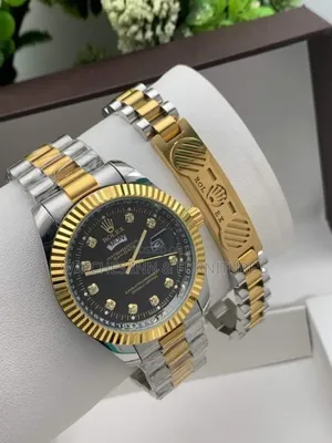 Exclusive Rolex Men's Wristwatch With Bracelet