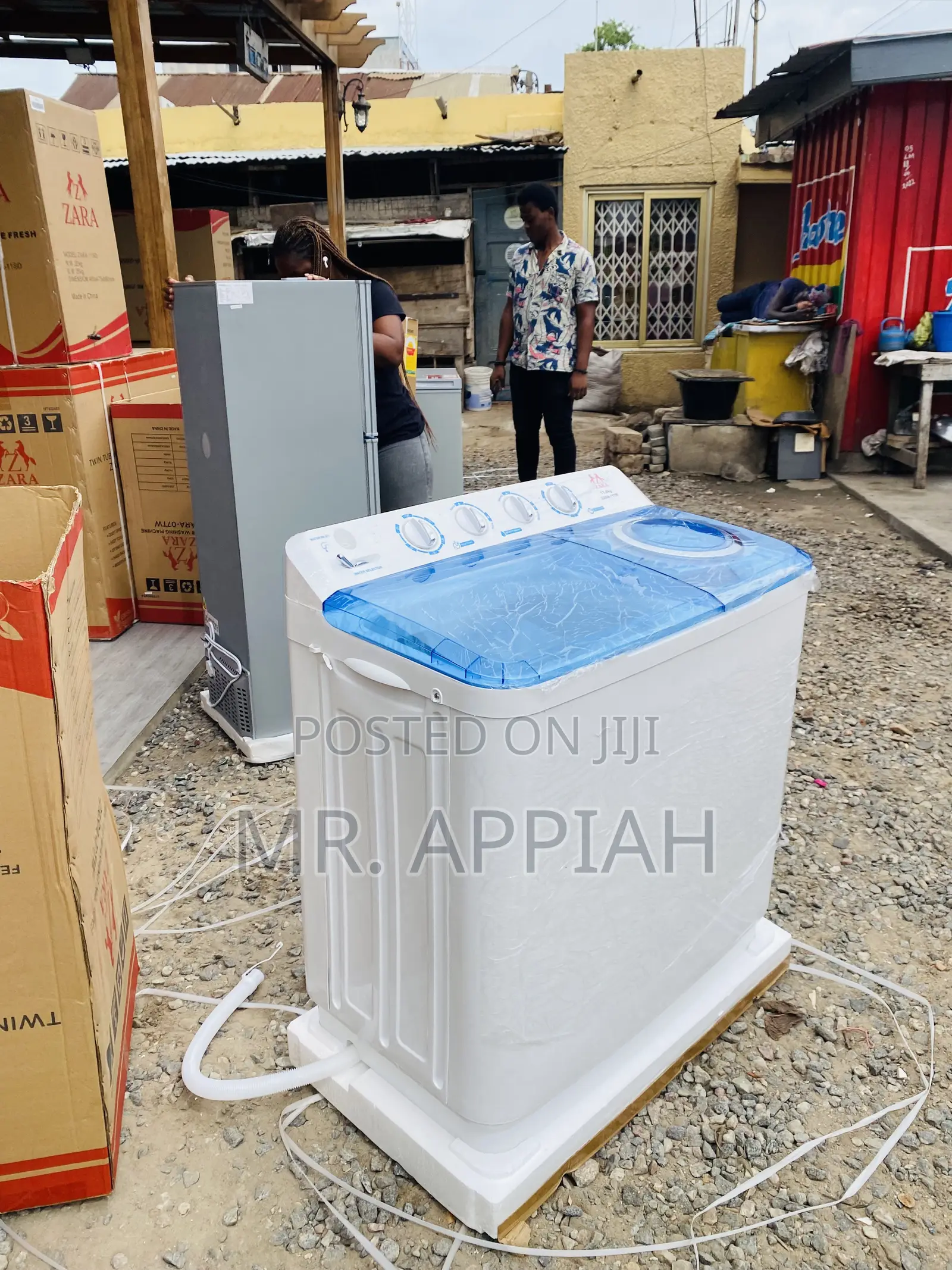 Authentic Zara 11kg Semi-Automatic Electric Washing Machine