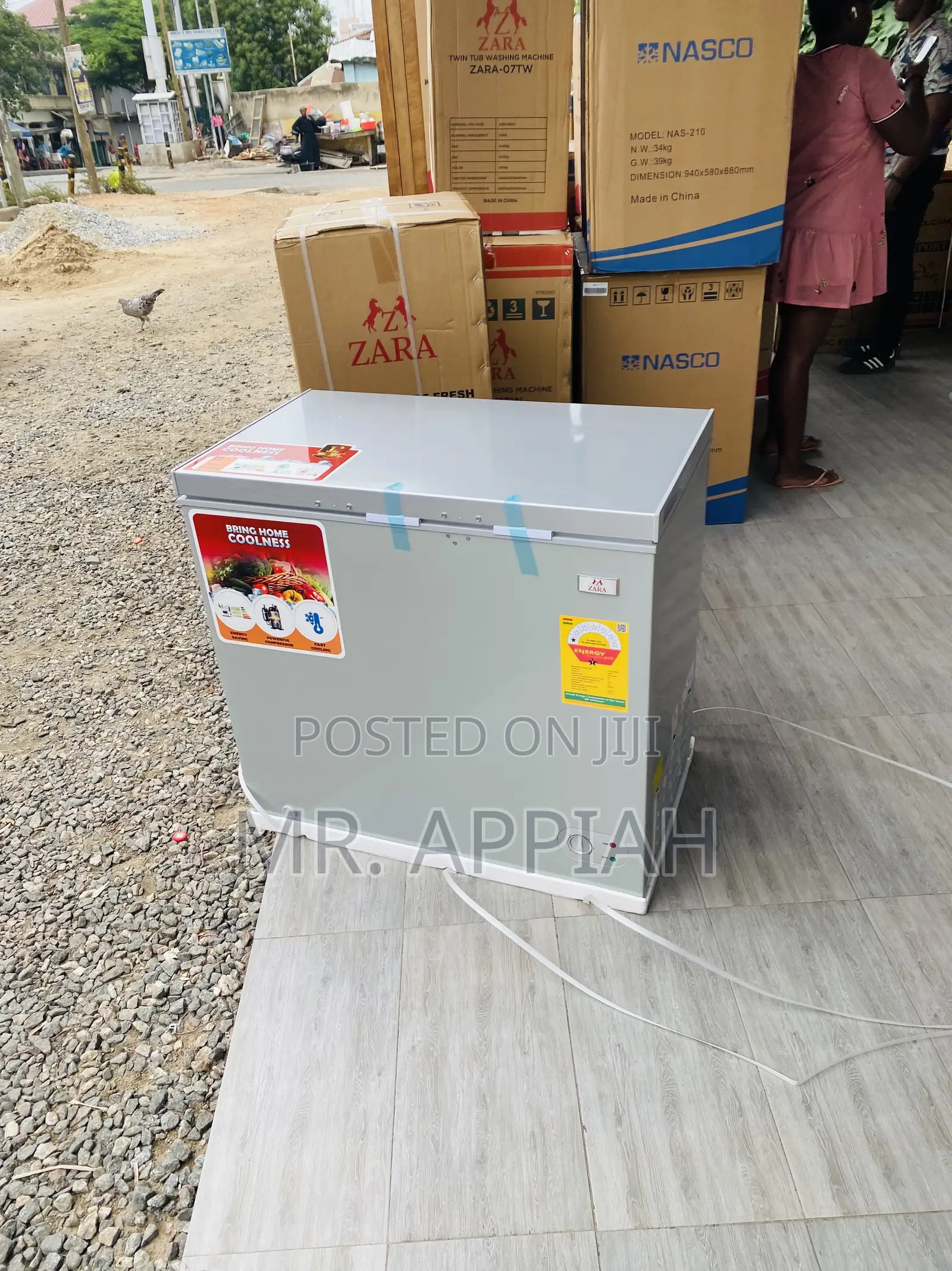 Quality Yet Affordable Zara -260s Single Door Chest Freezer