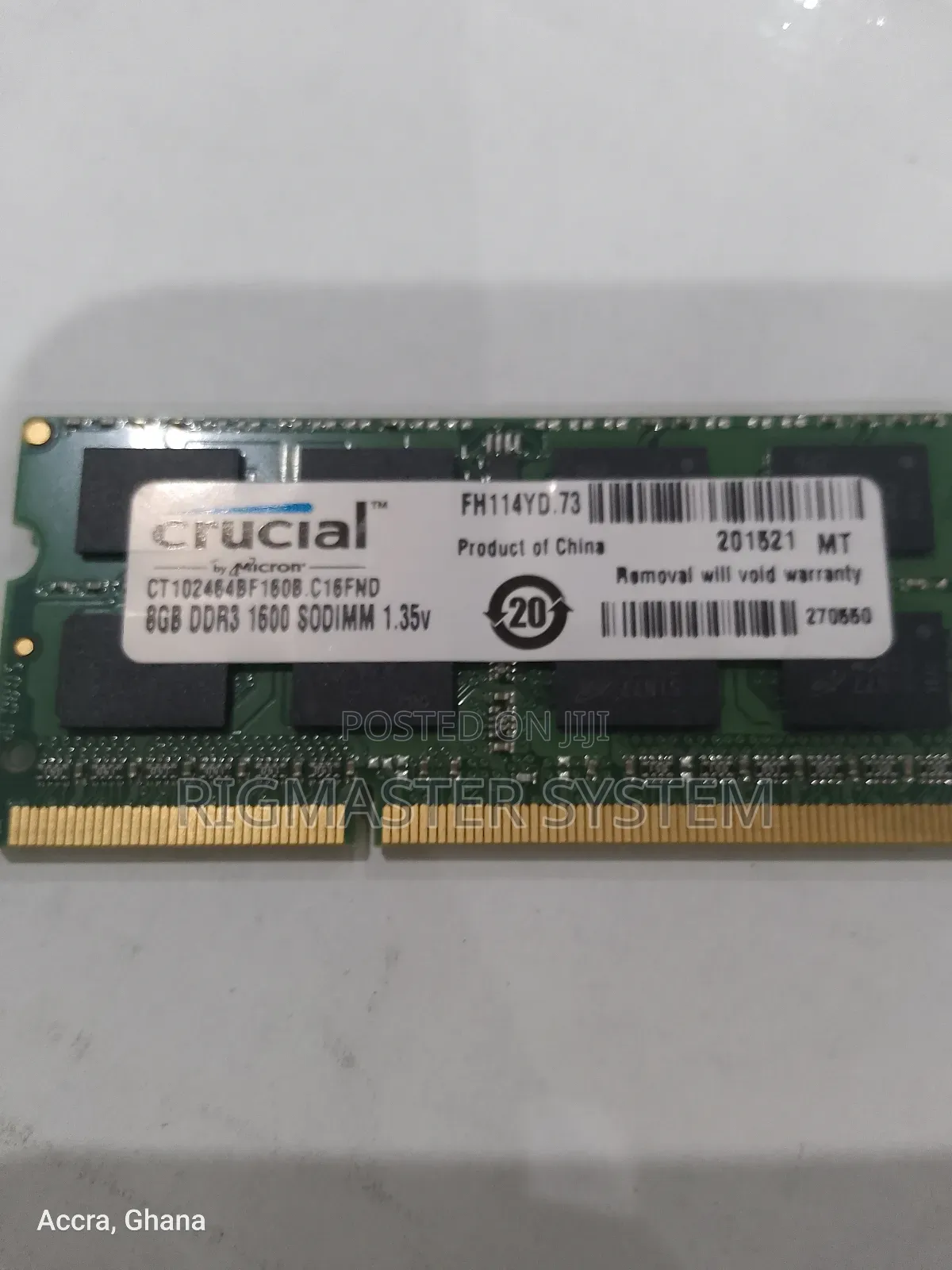 Ddr3l 12800s 8gb 1600mhz Laptop Memory