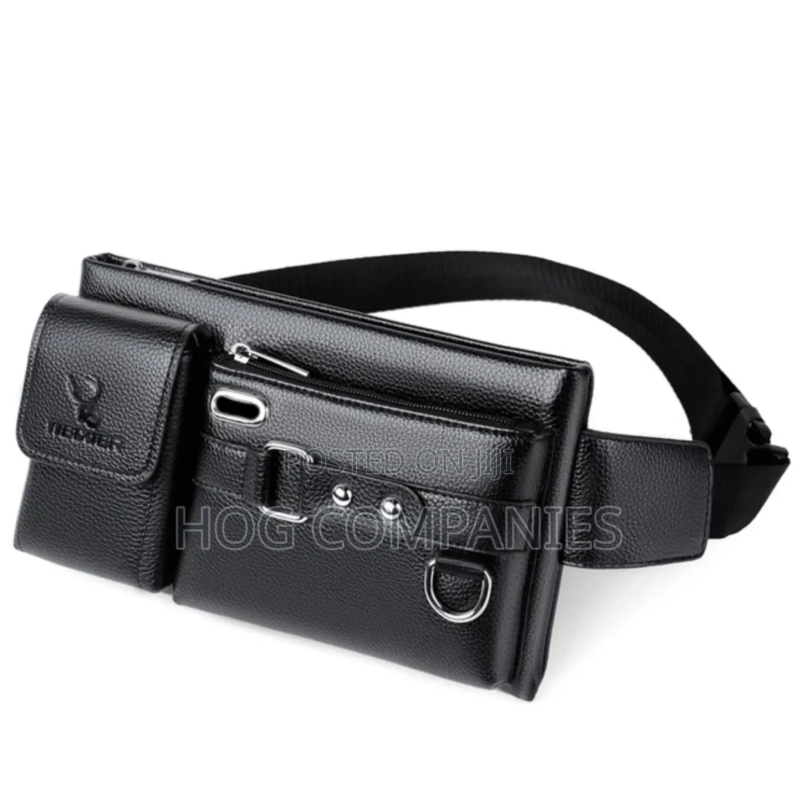 Men's Leather Waterproof Travel Sling Side Bag in Accra- Fast Delivery