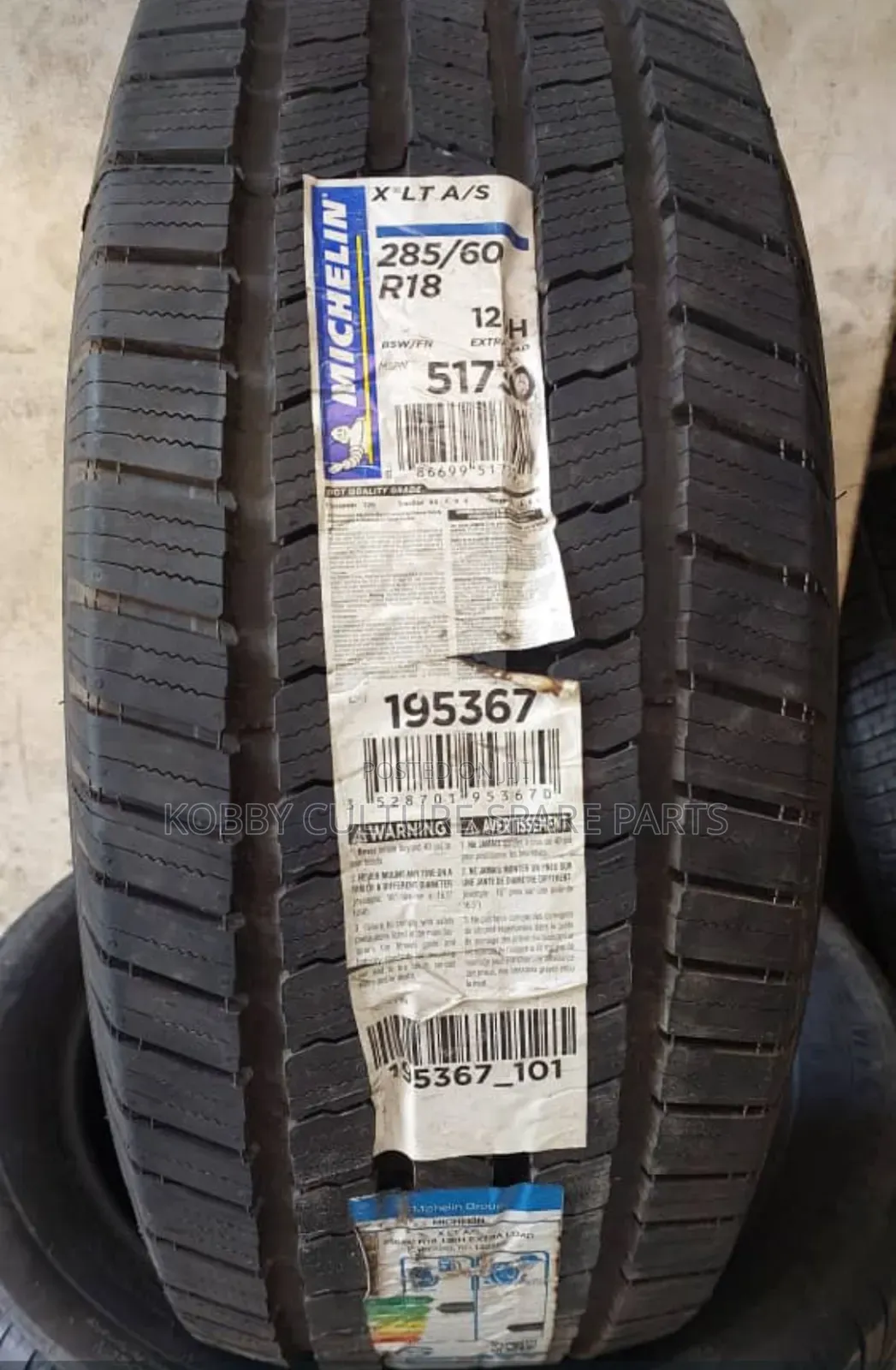 Original Michelin 285/60 R18 Tyres Available