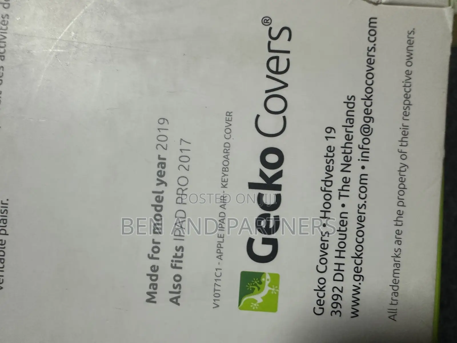 GECKO Bluetooth Tablet Keyboard Case for IPAD AIR 2019