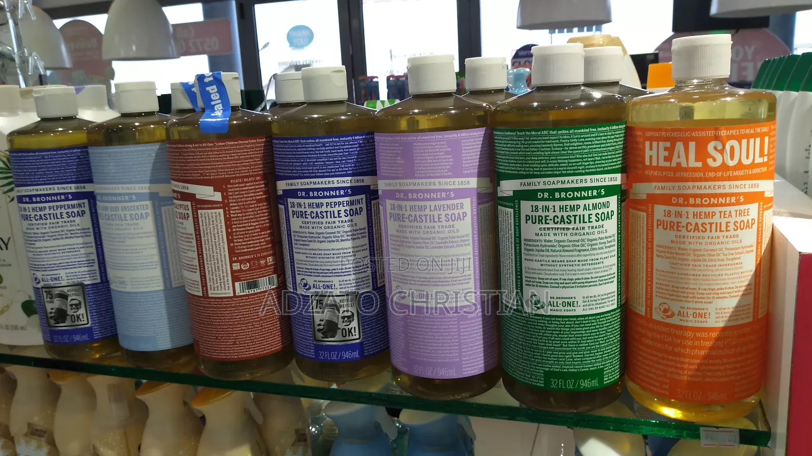 Dr. Bronners Pure Castile Soap 946ml