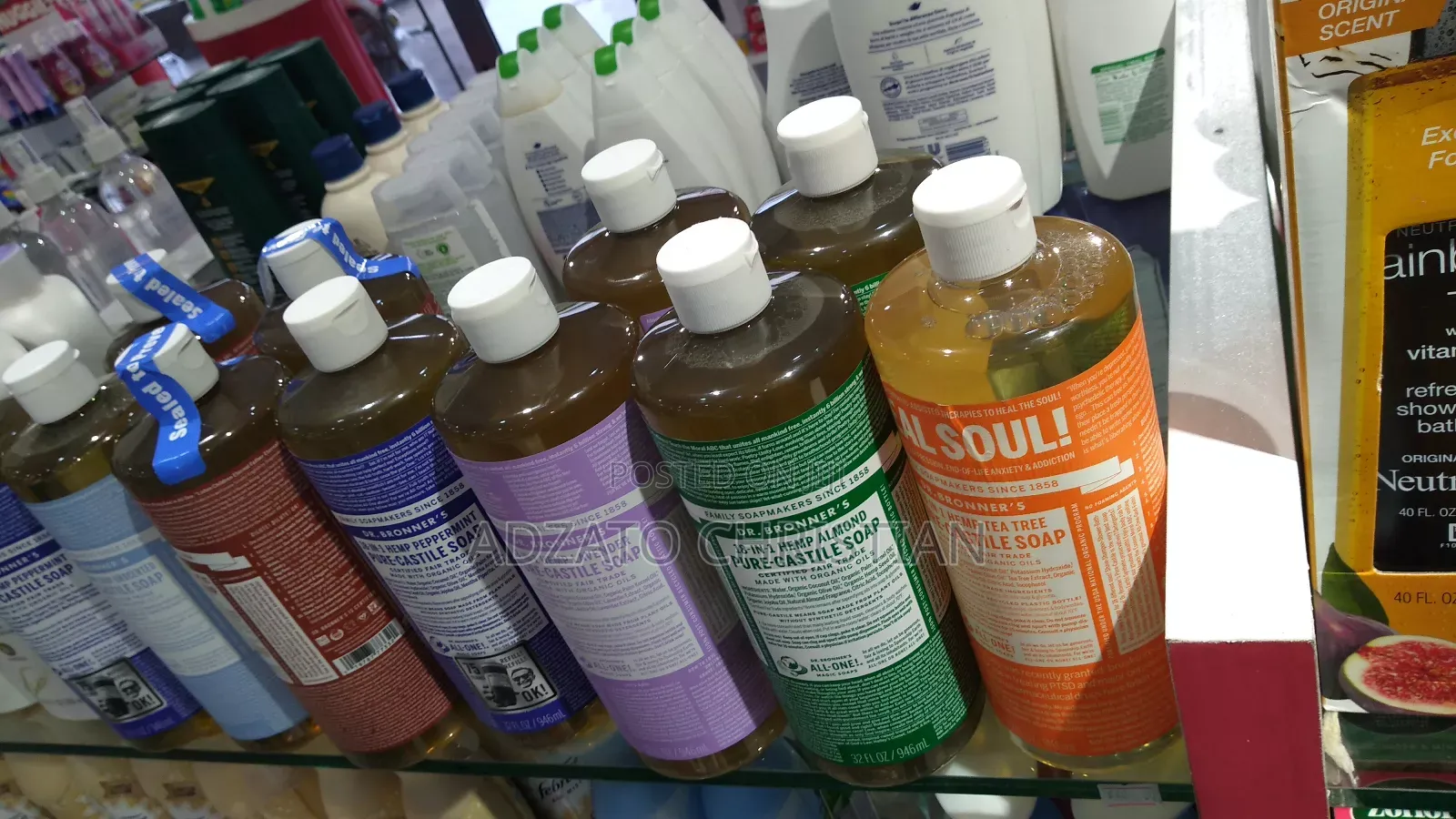 Dr. Bronners Pure Castile Soap 946ml