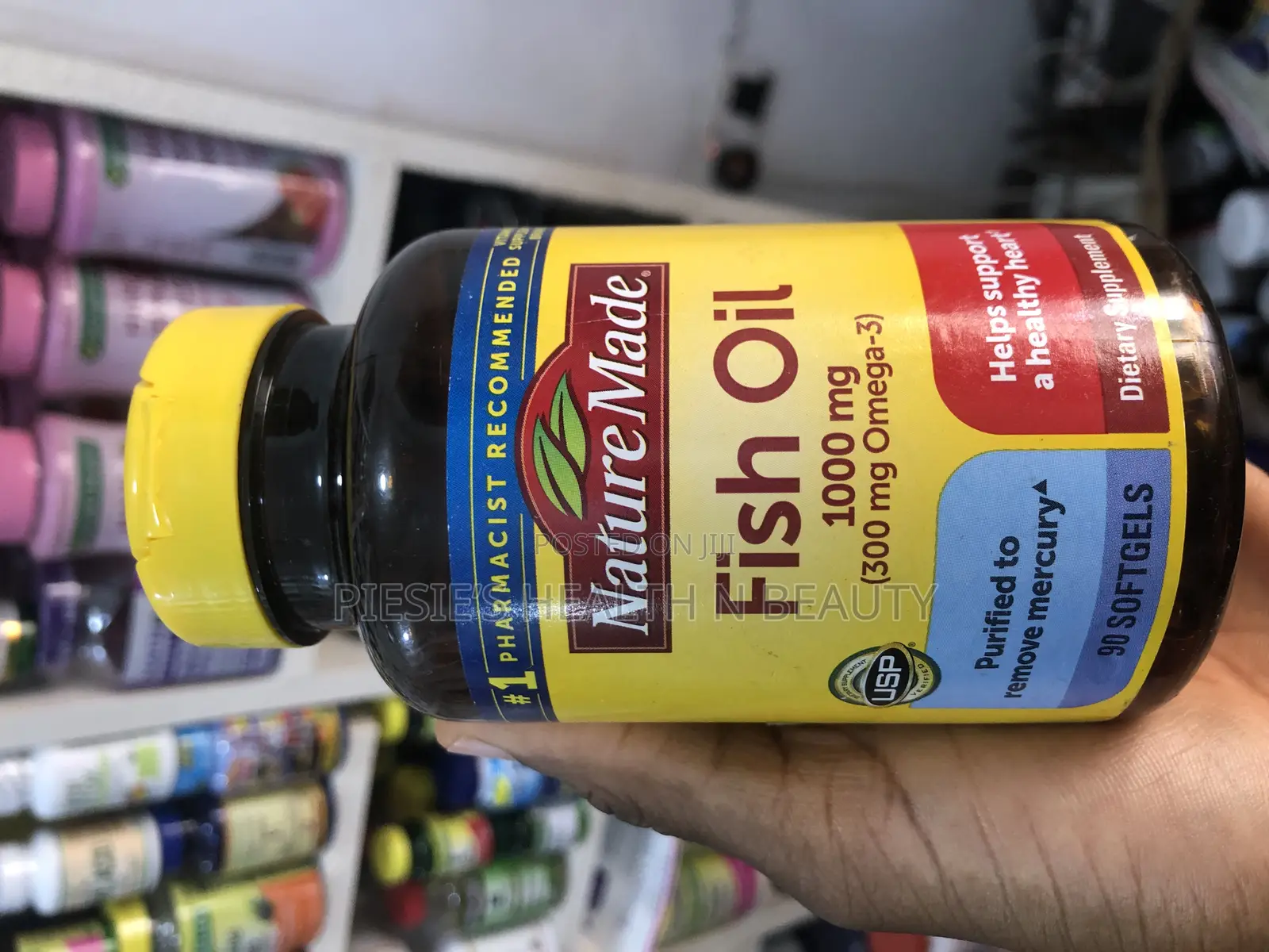 Nature Made Fish Oil 1000 Mg, 90 Softgels