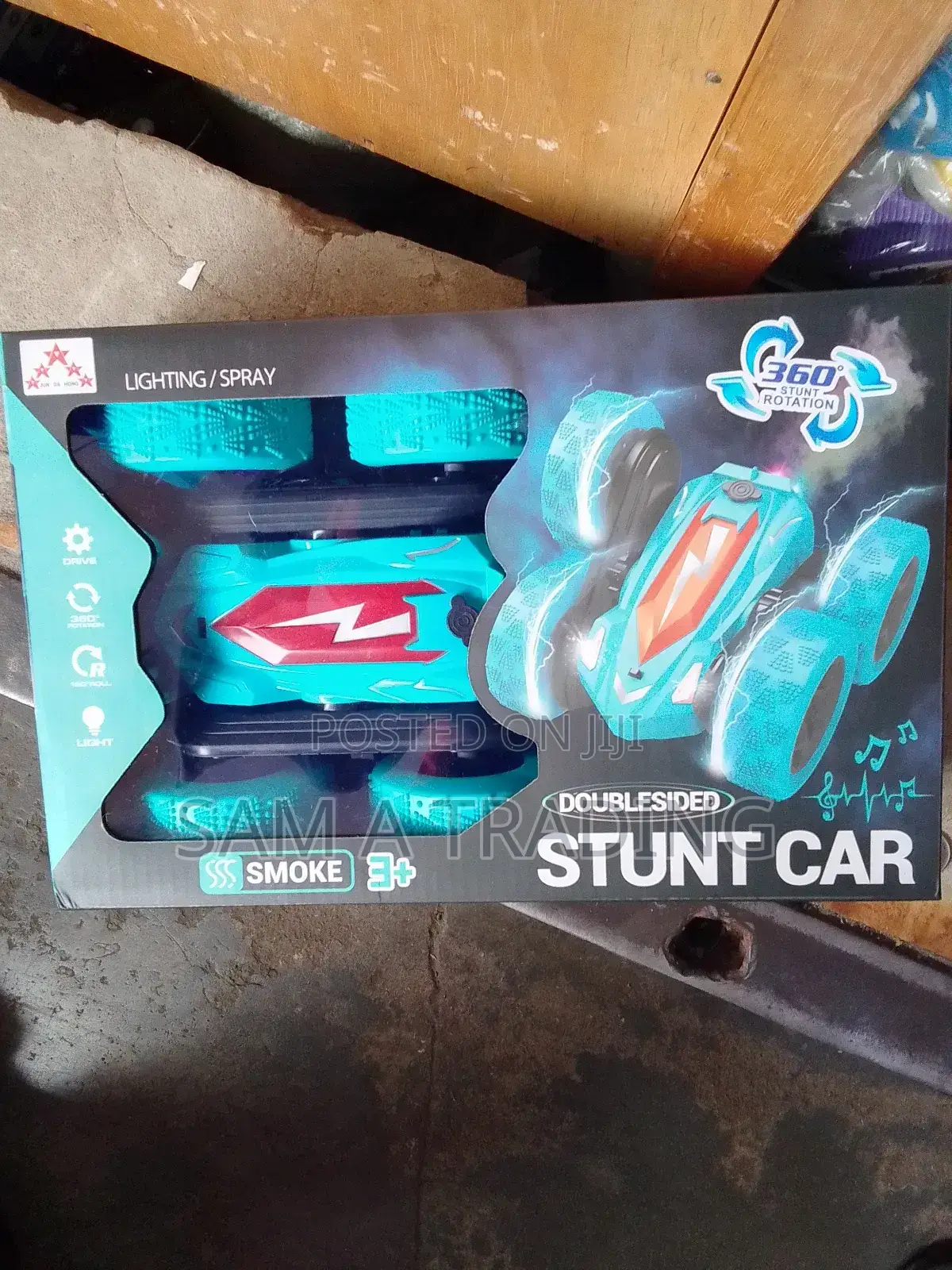 Double Sided Stunt Remote Control Car