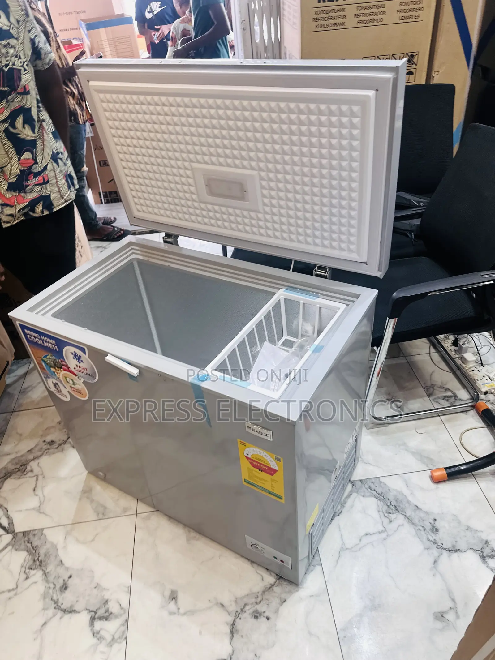 Newly Sealed Chest Freezer Singledoor Nas2-210 Nasco.