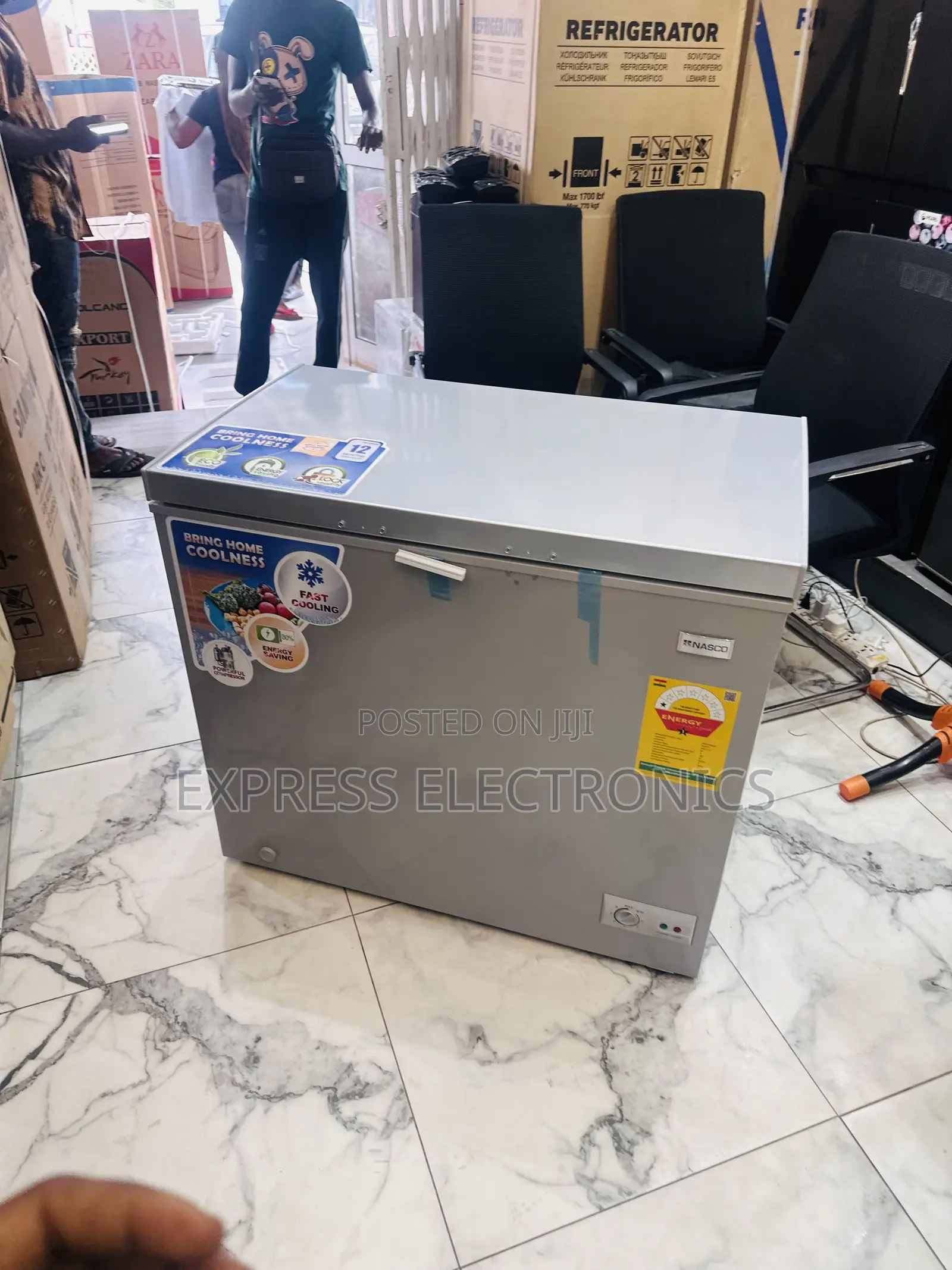 Call  for Nasco Single Door Nas2-210 Chest Freezer