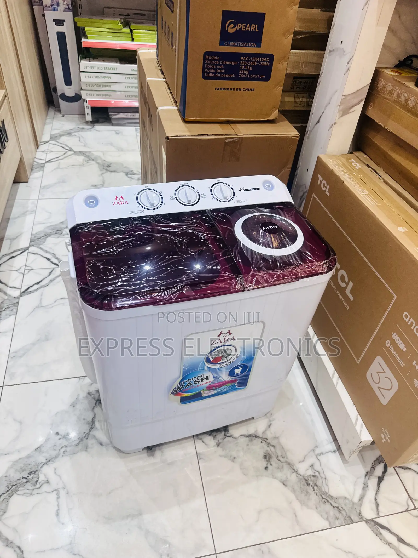 **5kg Topload Twintub Zara Washing Machine