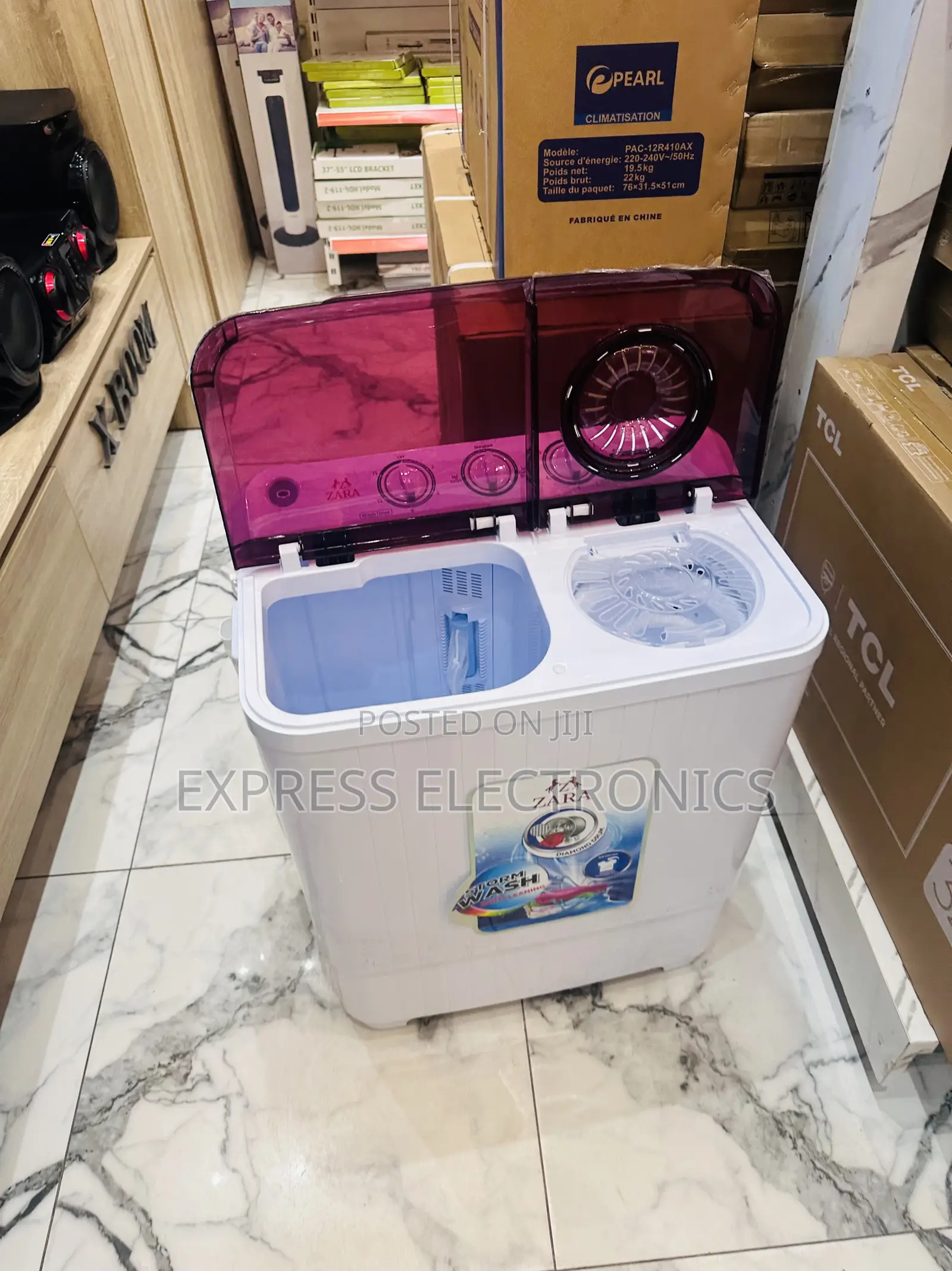 5kg Topload Washing Machine Zara White Best Sale