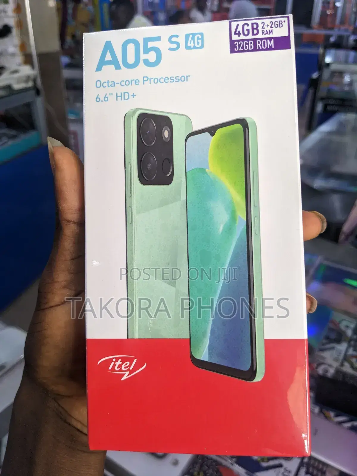 New Itel A05s 32 GB Black