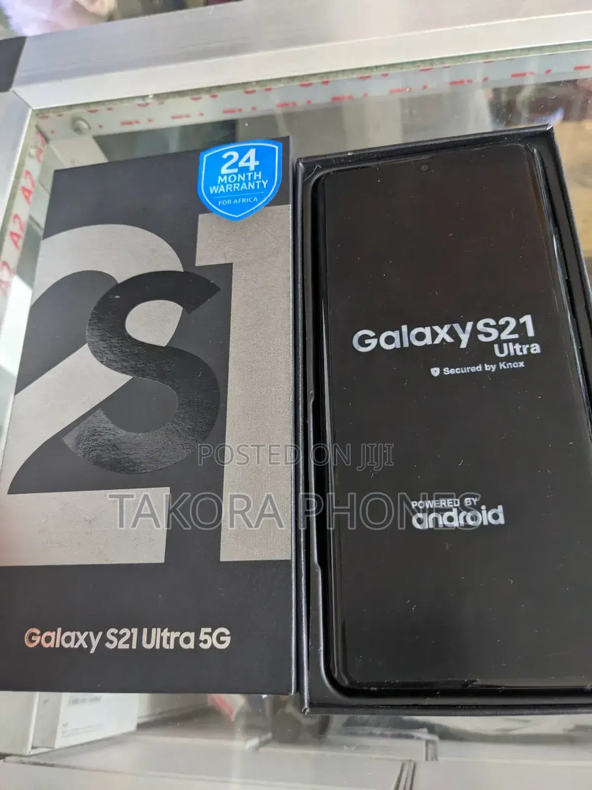New Samsung Galaxy S21 Ultra 5G 128 GB Black