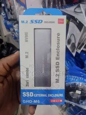 SSD External Case 2in1 M.2 and Mvme