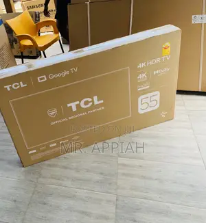 Uhd 55 Inch TCL Smart Android Television(55p635)Black