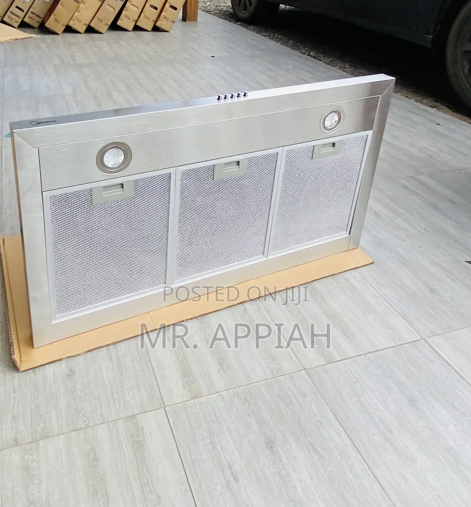 T-Shape Midea 60cm 60g40me Electric Ranghood(Gray).
