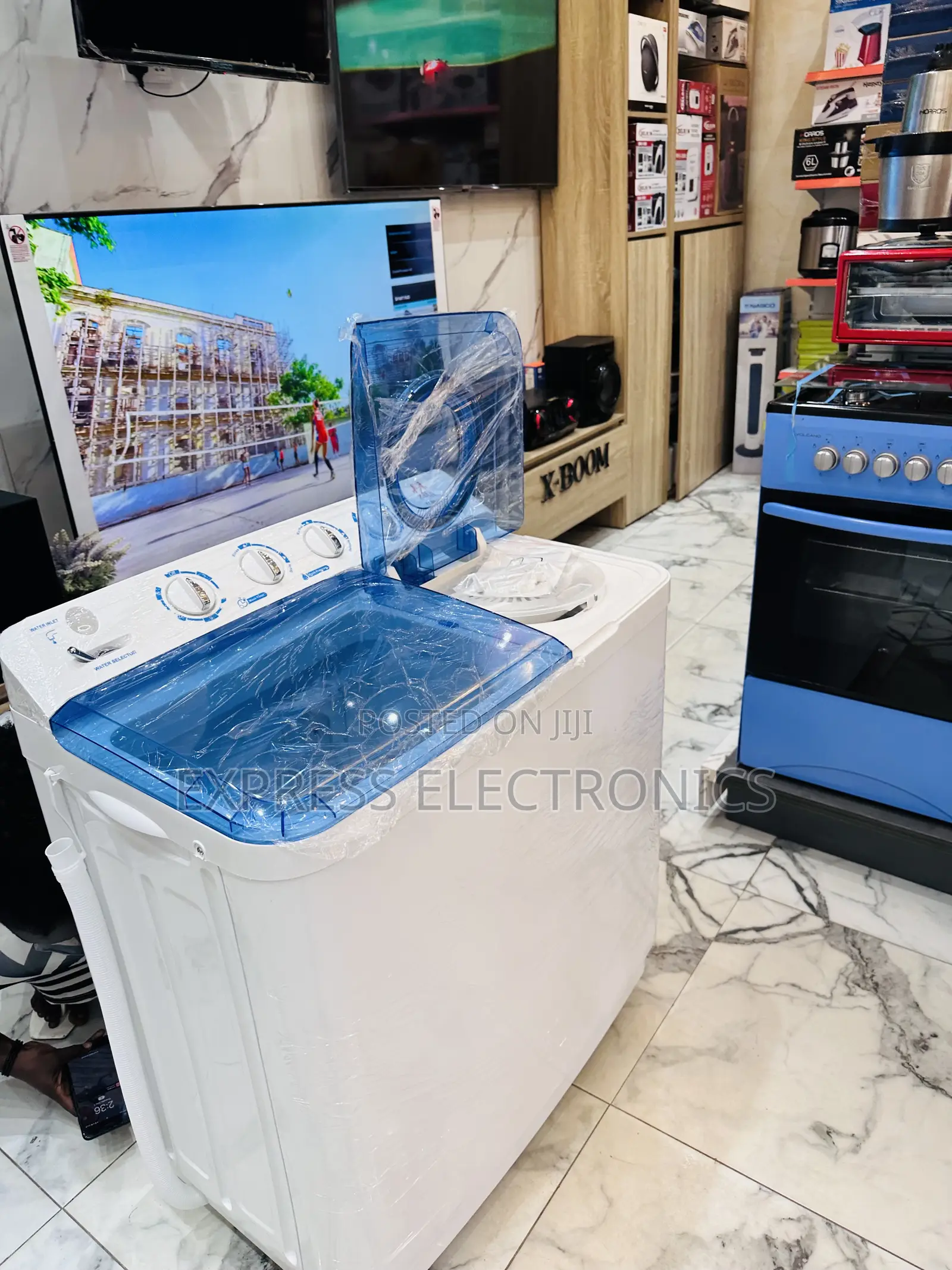 Wash and Spin Washing Machine 11kg Topload Twintub
