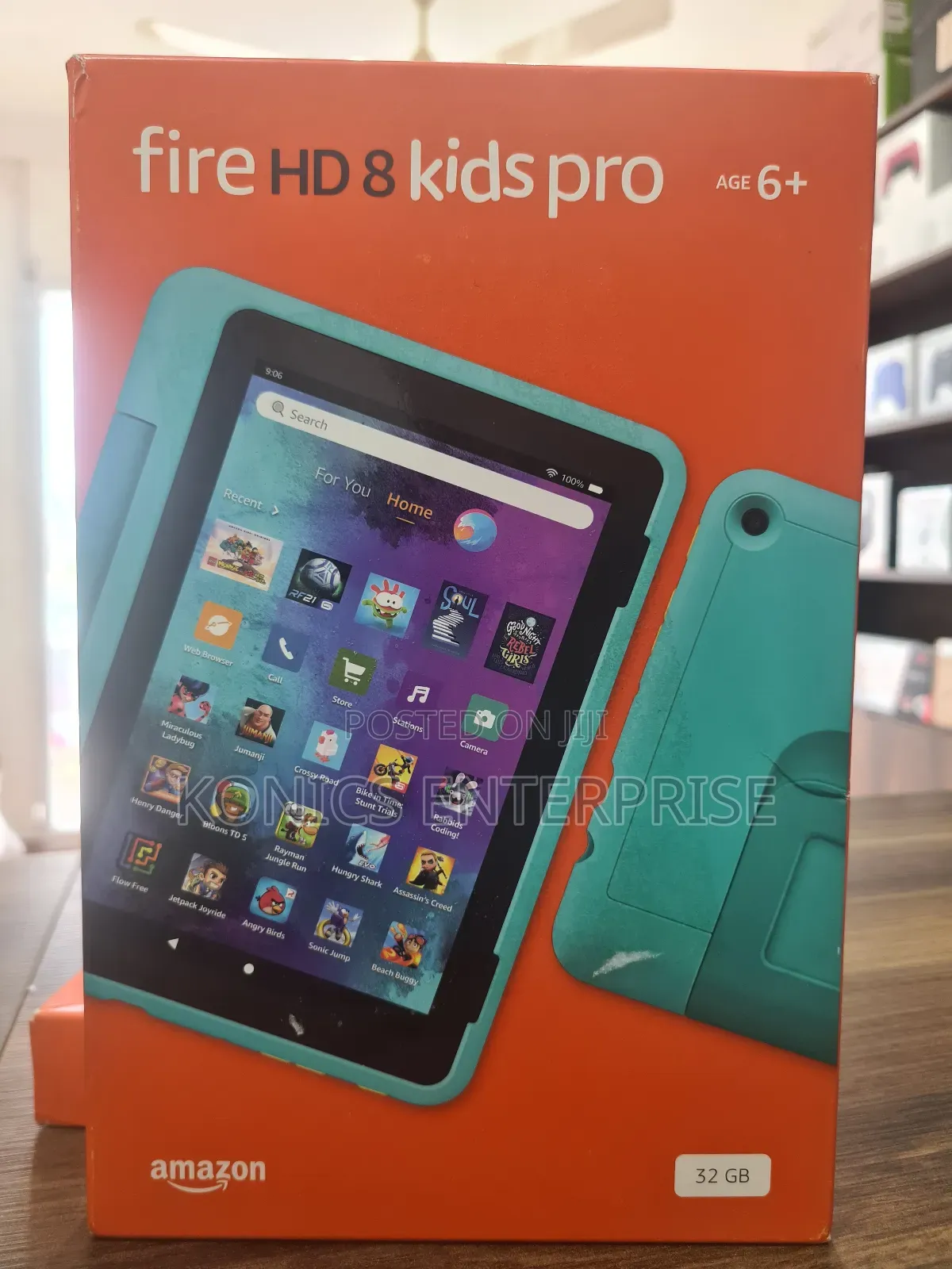 New Amazon Fire HD 8 Kids Pro 32 GB Black