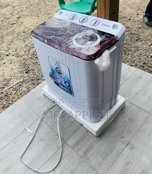Elegantly Designed Zara 5kg Semi-Automatic Washing Machine.