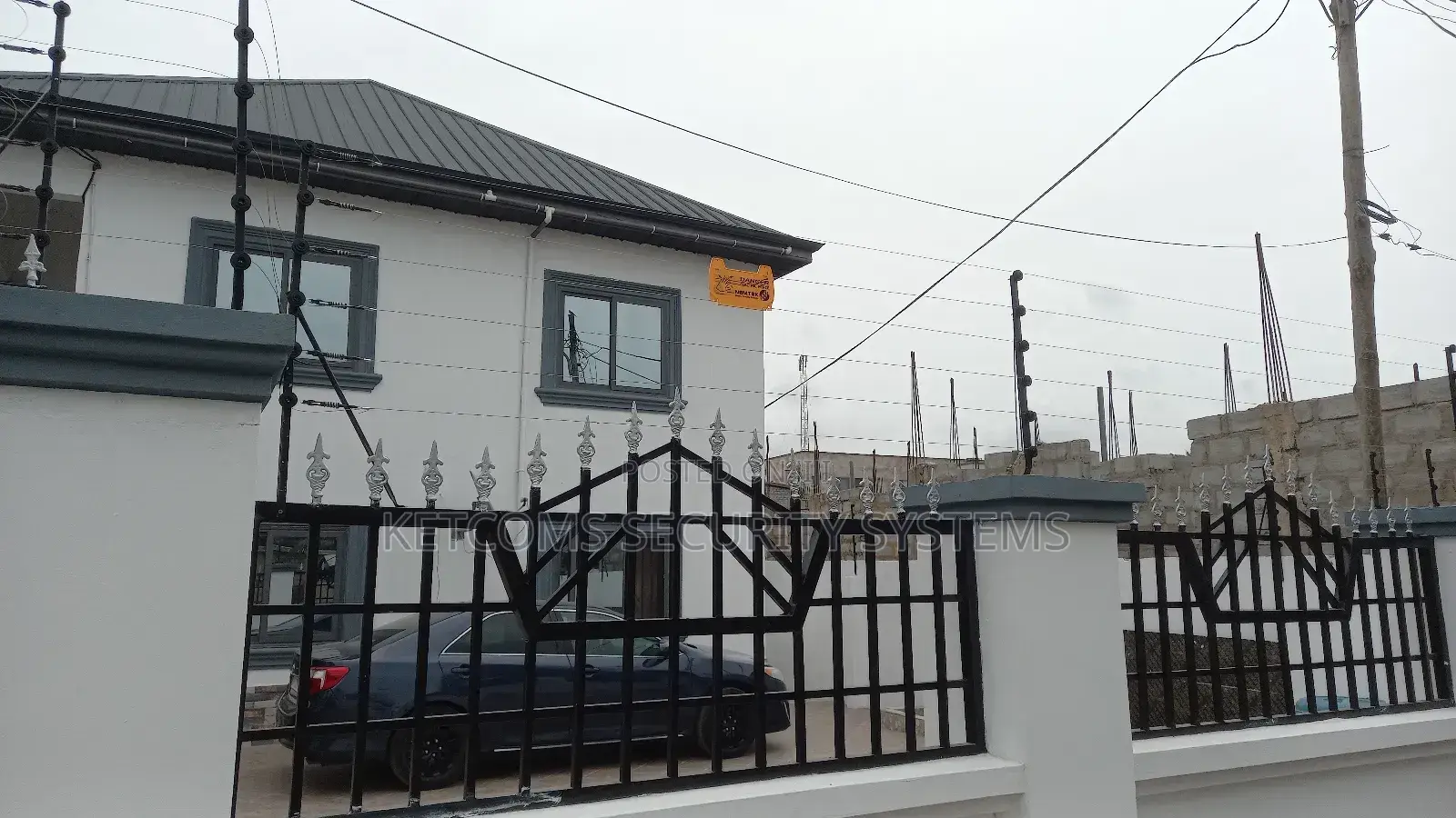 Electric Fence And Razor Fence