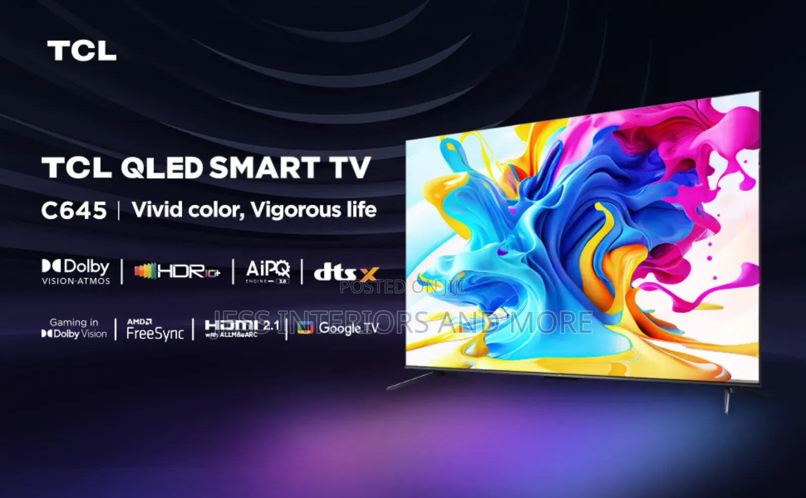 TCL 65" Qled Smart TV