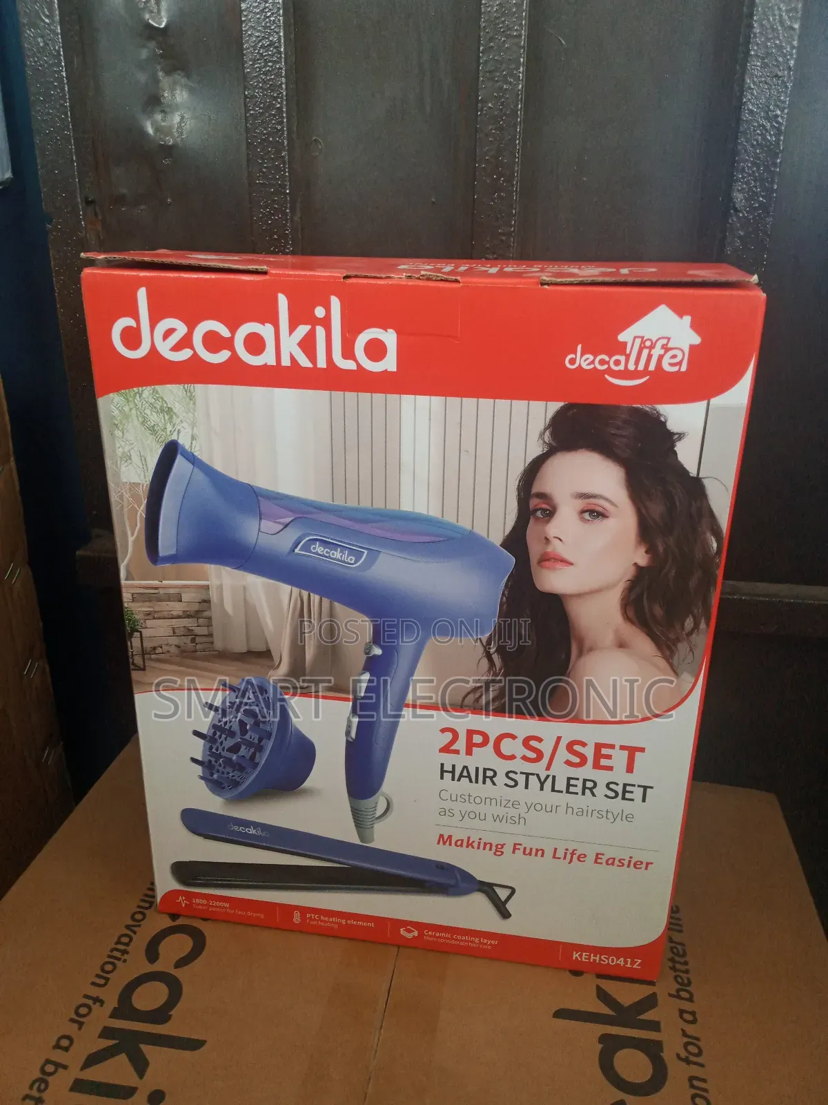 Brand New Decakila 2pcs Hair Styler Set Affordable