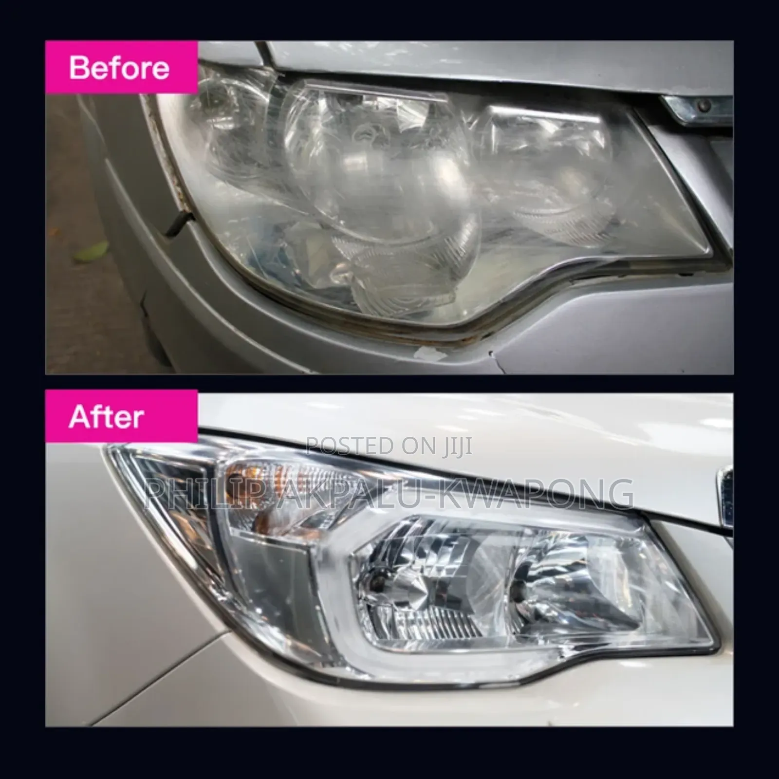 Headlight Restoration Polish