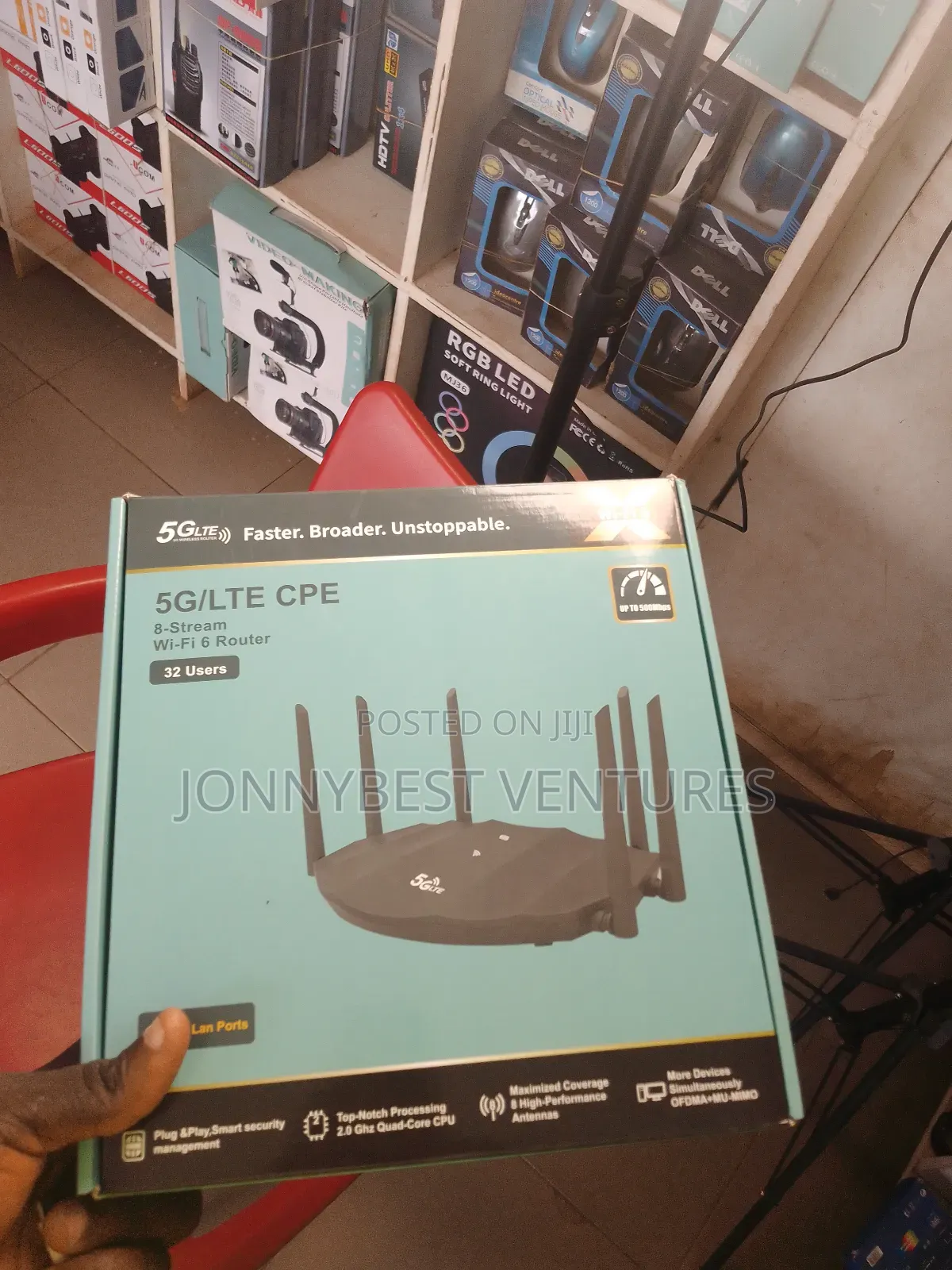 5g/Lte CPE Wifi6 Unstoppable Router