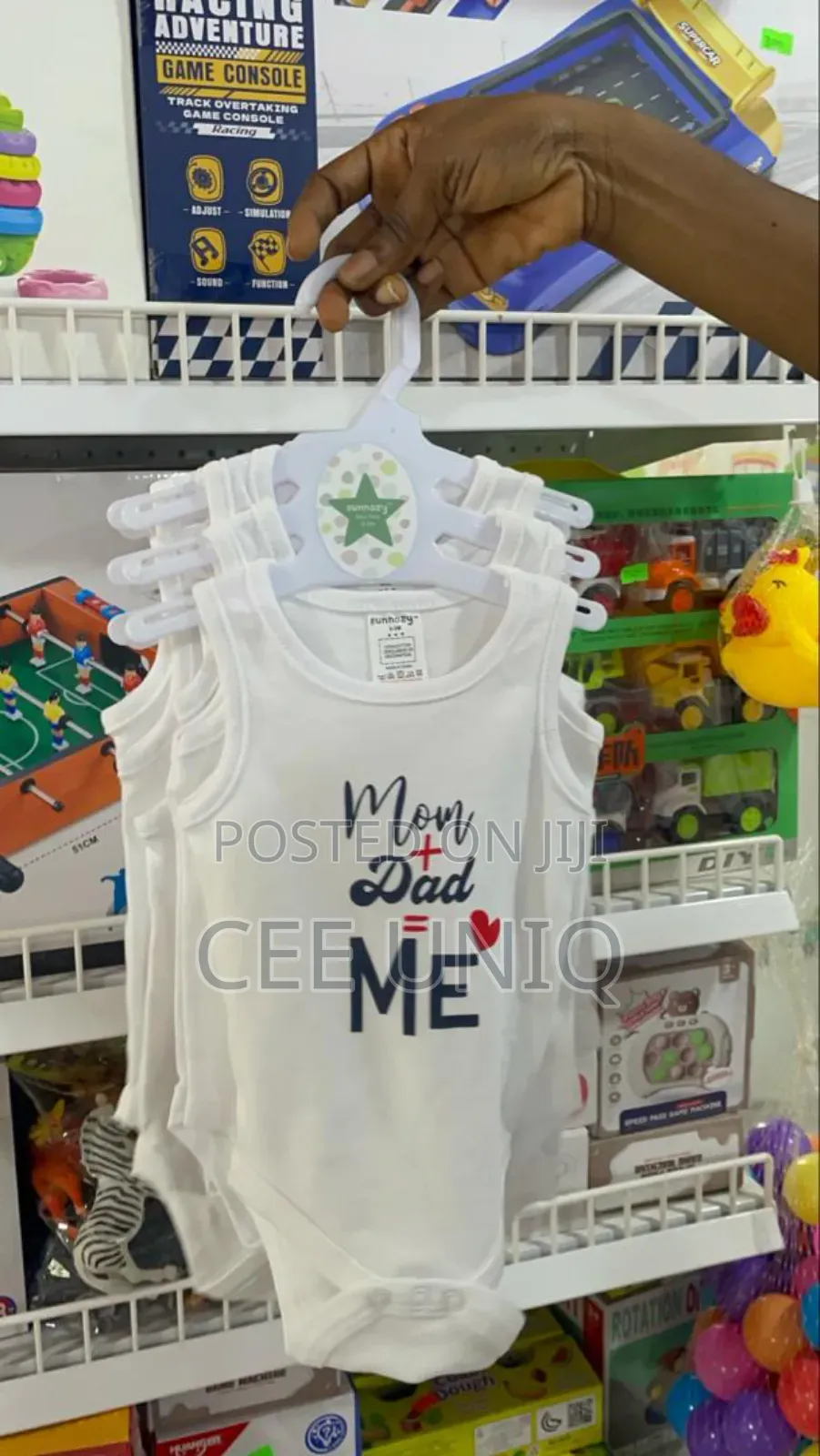 3 Pieces Sleeveless Bodysuit for Boys