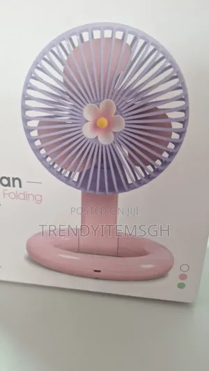 Mini Rechargeable Fan With Folding Function