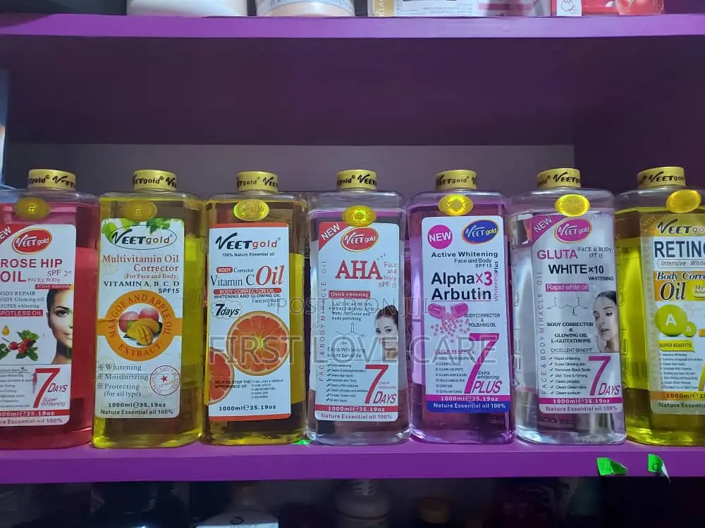 Veet Gold Turmeric Super Whitening Oil