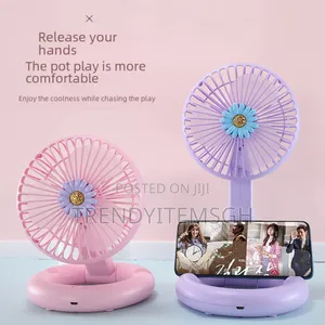 Mini Rechargeable Fan With Folding Function