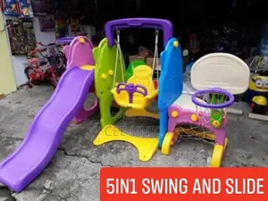 5 in 1 Indoor and Outdoor Side for Kids