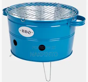BBQ Time!! Picnic Barbeque Grill On The Go! Portable Folding